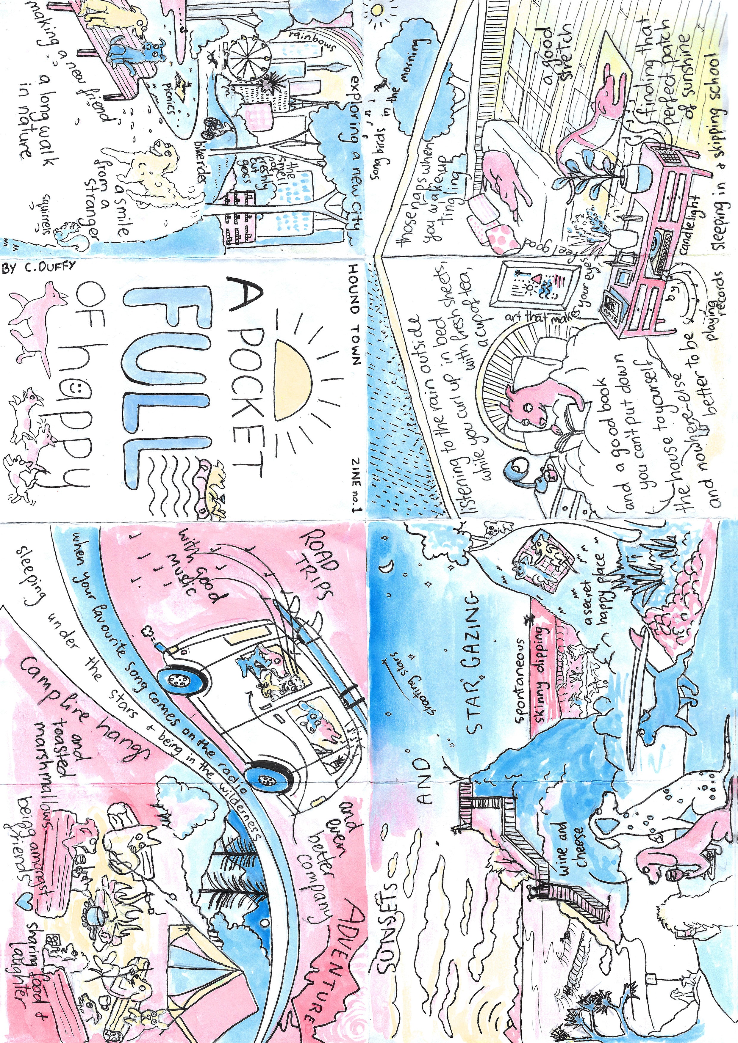 ZONE 図録 APocketFullofHappyA4printat97p
